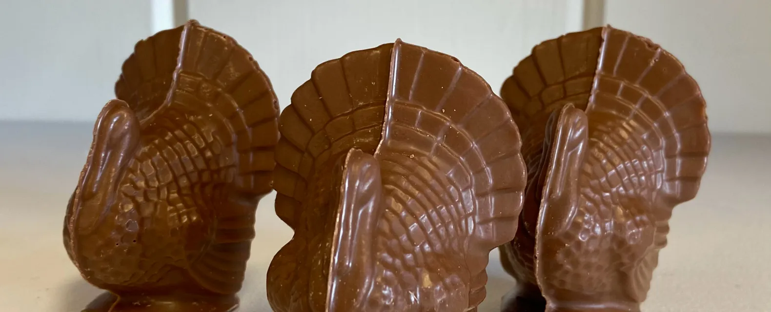 Chocolate turkey for Thanksgiving