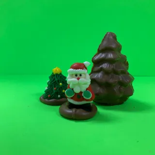 Santa chocolates