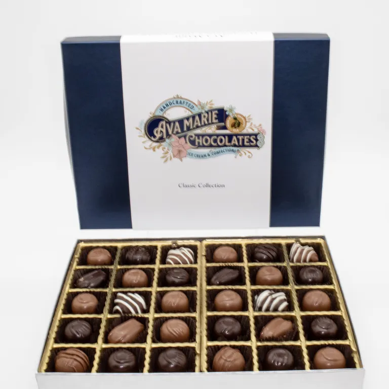 30 piece soft classic collection chocolate box