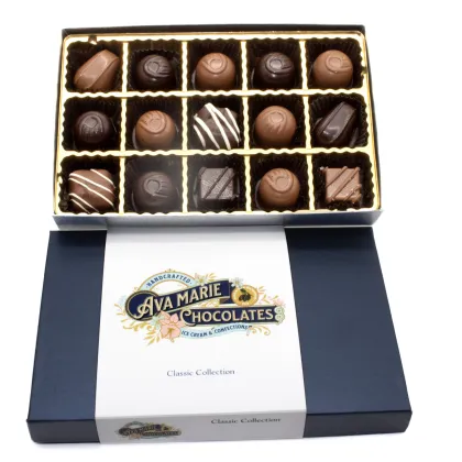 15 piece soft classic collection chocolate box